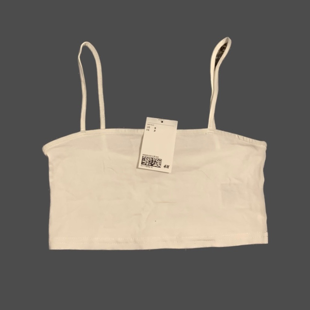 Jersey crop top, size small.